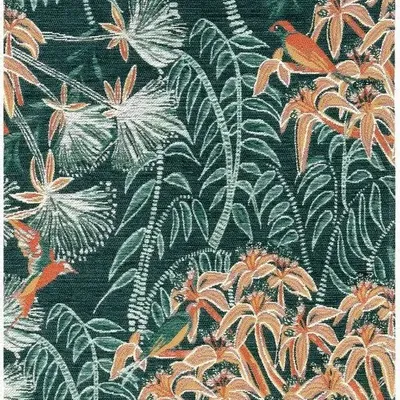 Tapis - Tapis Nona Prusse 67 x 200 - MAISON VIVARAISE - SDE VIVARAISE WINKLER