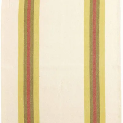 Torchons - Torchon recyclé Yuna Curry/naturel 50 x 70 - MAISON VIVARAISE - SDE VIVARAISE WINKLER