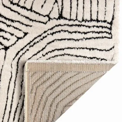 Tapis - Tapis recyclé Paulin Neige 160 x 230 x 2 - MAISON VIVARAISE - SDE VIVARAISE WINKLER