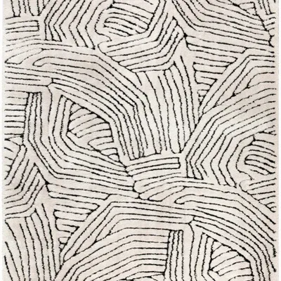 Rugs - Paulin Recycled Rug Neige 200 X 290 X 2 - MAISON VIVARAISE - SDE VIVARAISE WINKLER
