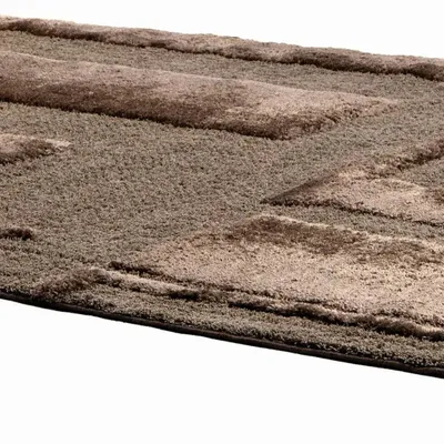Tapis - Tapis recyclé Louka Noisette 160 x 230 x 2 - MAISON VIVARAISE - SDE VIVARAISE WINKLER
