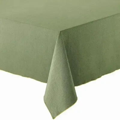 Nappes - Nappe recyclée Grace Matcha 140 x 140 - MAISON VIVARAISE - SDE VIVARAISE WINKLER