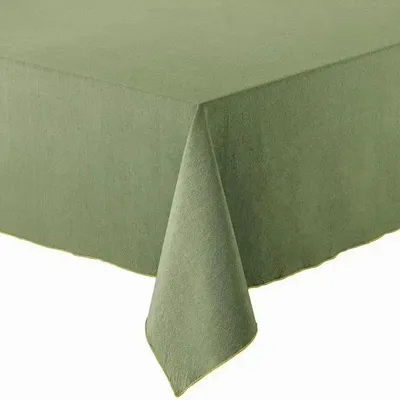 Table cloths - Recycled Tablecloth Grace Matcha 170 X 300 - MAISON VIVARAISE - SDE VIVARAISE WINKLER