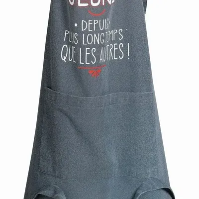 Aprons - Je suis jeune Kitchen Apron Jeans 72 X 90 - MAISON VIVARAISE - SDE VIVARAISE WINKLER
