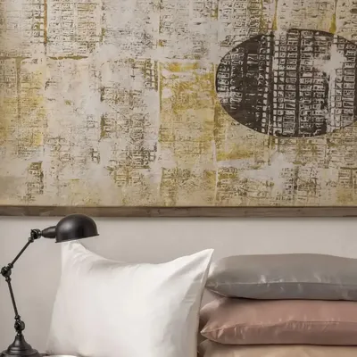 Linge de lit - Taie d'oreiller Ashley Latte 65 x 65 - MAISON VIVARAISE - SDE VIVARAISE WINKLER