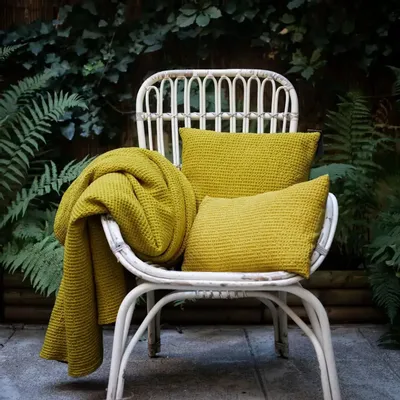 Coussins - Coussin recyclé Maia Badiane 45 x 45 - MAISON VIVARAISE - SDE VIVARAISE WINKLER