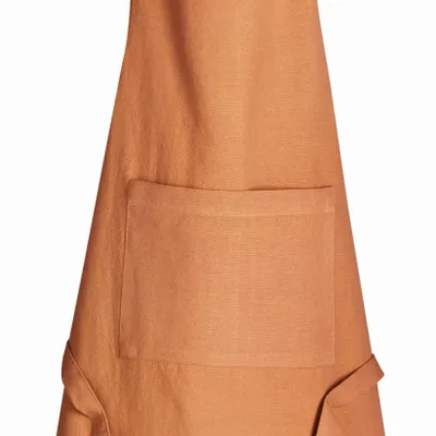 Aprons - Ada Recycled Kitchen Apron Caramel 72 X 85 - MAISON VIVARAISE - SDE VIVARAISE WINKLER
