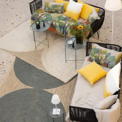 Cushions - Zeff Celeste Cushion Mangue 45 X 45 - MAISON VIVARAISE - SDE VIVARAISE WINKLER