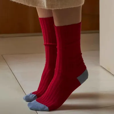 Socks - Yvette Socks Cherry 42/45 - LA CERISE SUR LE GATEAU