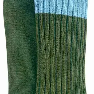 Chaussettes - Chaussettes Yvette Olive 36/38 - LA CERISE SUR LE GATEAU