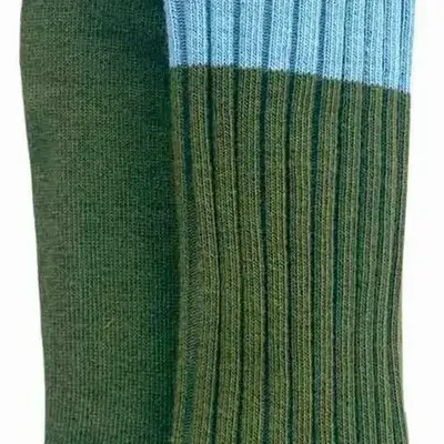 Socks - Yvette Socks Olive 39/41 - LA CERISE SUR LE GATEAU