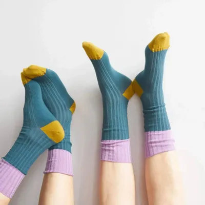 Chaussettes - Chaussettes Yvette Orage 36/38 - LA CERISE SUR LE GATEAU