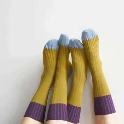 Socks - Yvette Socks Jaune 36/38 - LA CERISE SUR LE GATEAU