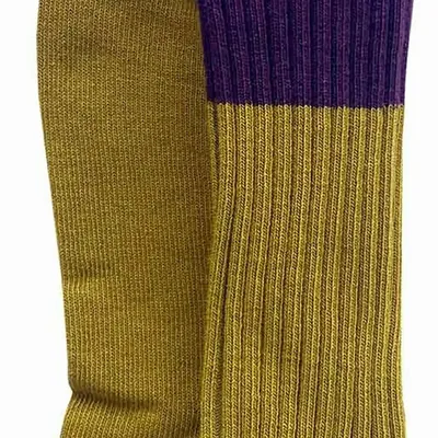Socks - Yvette Socks Jaune 42/45 - LA CERISE SUR LE GATEAU