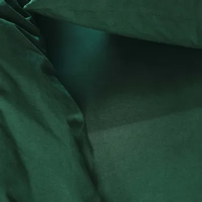 Linge de lit - Drap housse Céleste Nori 200 x 90 - LA CERISE SUR LE GATEAU
