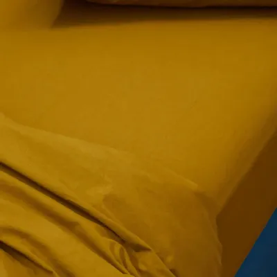 Linge de lit - Drap housse Céleste Nuts 200 x 180 - LA CERISE SUR LE GATEAU