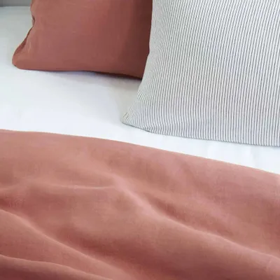 Bed linens - Céleste Fitted Sheet Tofu 200 X 180 - LA CERISE SUR LE GATEAU