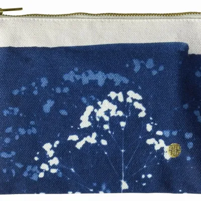 Clutches - Gypso Pouch Bleu M - LA CERISE SUR LE GATEAU