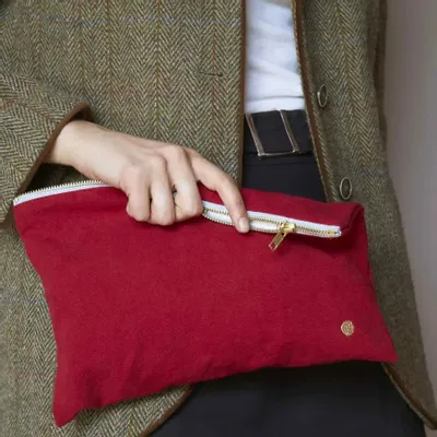 Clutches - Iona Pouch Cherry 19 X 28 X 1 - LA CERISE SUR LE GATEAU