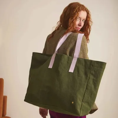 Sacs et cabas - Sac cabas Iona Kale 38 x 46 x 18 - LA CERISE SUR LE GATEAU