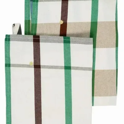 Dish towels - Set of 2 Archie Tea Towels Gazon 70 X 50 - LA CERISE SUR LE GATEAU