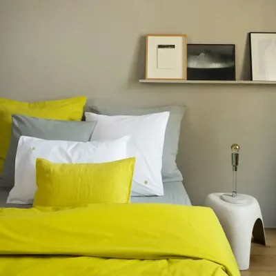 Linge de lit - Taie d'oreiller Céleste Milk 65 x 65 - LA CERISE SUR LE GATEAU