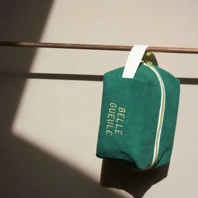 Pochettes - Trousse cube BG Nori Vert S 15,5 x 10 x 10 - LA CERISE SUR LE GATEAU
