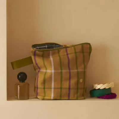 Clutches - Toiletry Bag Scotty Marron S 22 X 18 X 7,5 - LA CERISE SUR LE GATEAU