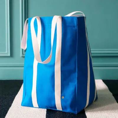 Sacs et cabas - Sac maxi Poppins Iona Bleu Mécano 48 x 33 x 33 - LA CERISE SUR LE GATEAU