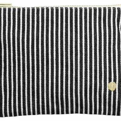Clutches - Basile Pouch Caviar 14 X 19 X 1 - LA CERISE SUR LE GATEAU