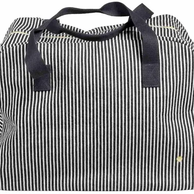 Sacs et cabas - Sac week-end Basile Caviar 28 x 42 x 20 - LA CERISE SUR LE GATEAU