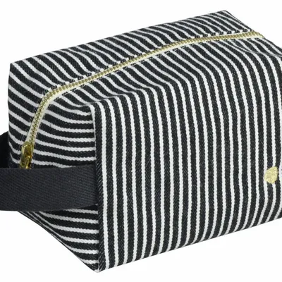Pochettes - Trousse cube Basile Caviar S 10 x 16 x 10 - LA CERISE SUR LE GATEAU