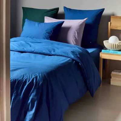 Bed linens - Céleste Pillowcase So Blue 65 X 65 - LA CERISE SUR LE GATEAU