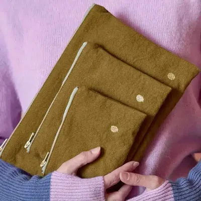 Clutches - Iona Pouch Nuts 19 X 28 X 1 - LA CERISE SUR LE GATEAU