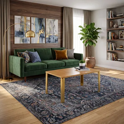Tables basses - PIED DE TABLE BASSE EN ACIER JASPE - DECO-GEM
