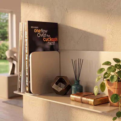 Objets de décoration - SERRE LIVRES AIMANTE CORNALINE - DECO-GEM