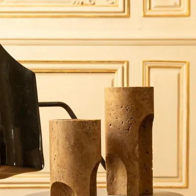 Decorative objects - PAVO CANDLEHOLDER, FLOWER VASE - OOUMM