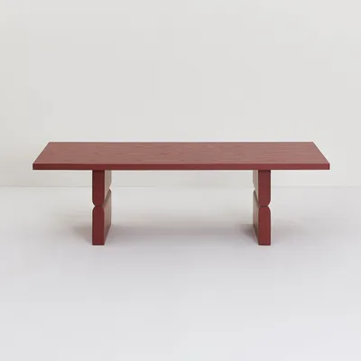 Armchairs - Coffee table coloured wood noon - NOBODINOZ