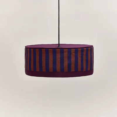 Tissus - Abat-jour pour suspension diam. 50cm Paul - NOBODINOZ