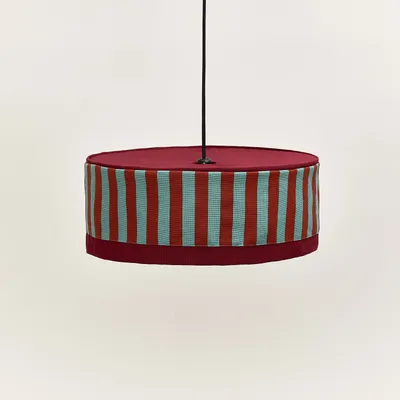 Tissus - Abat-jour pour suspension diam. 50cm Paul - NOBODINOZ