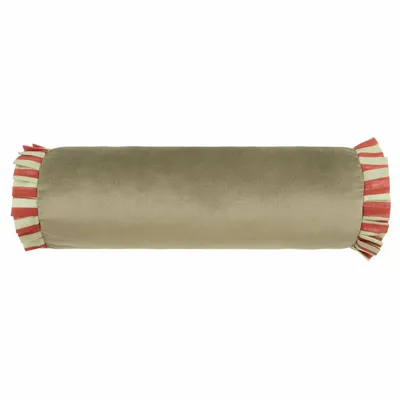 Tissus - Coussin traversin en eco-velours Emily - NOBODINOZ