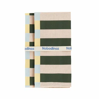 Fabrics - Set of 2 table napkins - NOBODINOZ