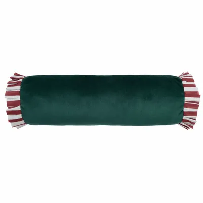 Tissus - Coussin traversin en eco-velours Emily - NOBODINOZ