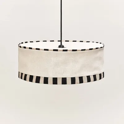 Tissus - Abat-jour pour suspension diam. 50cm Paul - NOBODINOZ