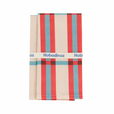 Tissus - Lot de 2 serviettes de table - NOBODINOZ