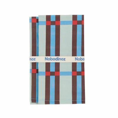 Fabrics - Set of 2 table napkins - NOBODINOZ