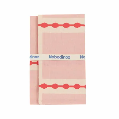 Tissus - Lot de 2 serviettes de table - NOBODINOZ