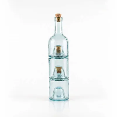 Carafes - The 3-Piece Oil Bottle - Natural - BAZAR BIZAR LIVING