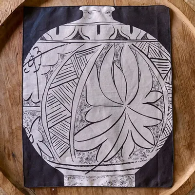 Foulards et écharpes - Tissu Buncheong Celadon (Pyeonbyeong) - BON`EE(LIVING ART BRAND)