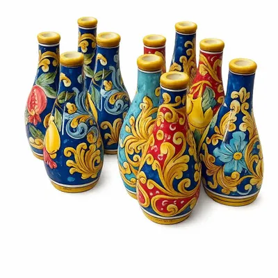 Ceramic - Sicilian Baroque-style ceramic objects - CERAMICHE MADE IN SICILY